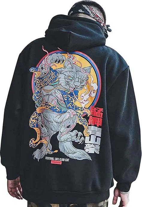 oversized graphic hoodies for men.